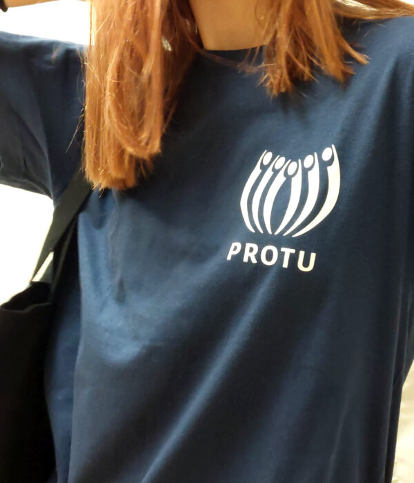 Protu t-paita pienellä logolla